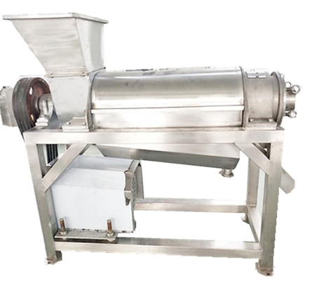 Máquina de aço inoxidável Apple Juice Squeezing Continuous do processo do coco